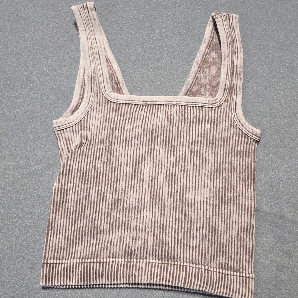 Zenana Outfitters Ribbed Reversible Ribbed Tank Top So Soft - New In Poly PTP 17 - Picture 3 of 4